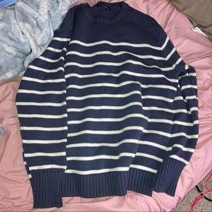 NEW Brandy Melville Brianna Cotton Thin Stripe Sweater